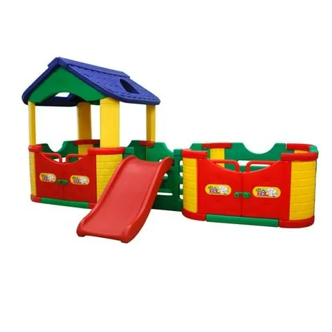 Nhà chơi liên hoàn bể bóng cầu trượt đa năng (JM-802D)