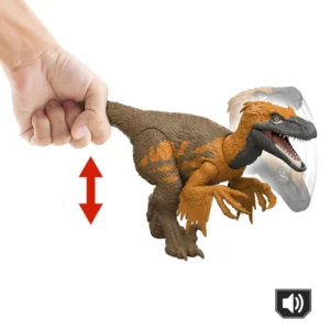 Đồ Chơi Mô Hình SaGa Khủng Long Utahraptor Có Âm Thanh JURASSIC WORLD MATTEL