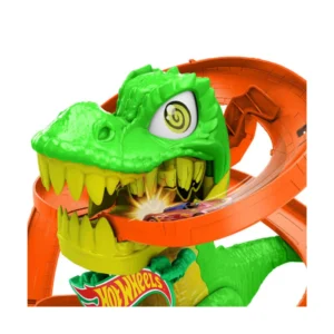 Đồ Chơi Trạm Cứu Hỏa Khủng Long T-rex Hủy Diệt HOT WHEELS